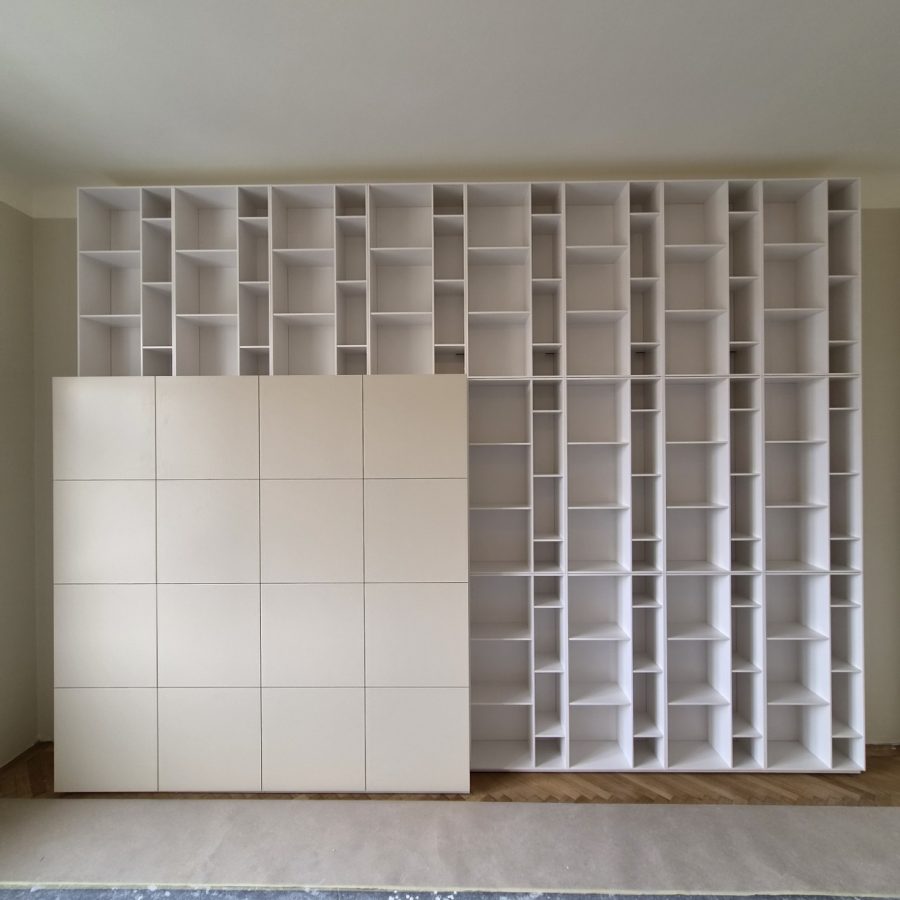 Sortierregal – Büromontage von Wolkensteiner Möbelmontagen